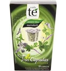 Cápsulas nespresso de té verde Marrakech
