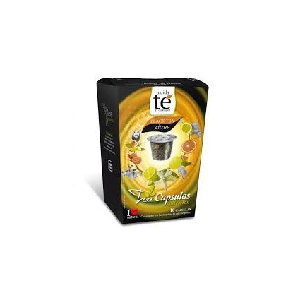 Cápsulas nespresso té negro Citrus