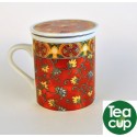 Taza para te con filtro akita