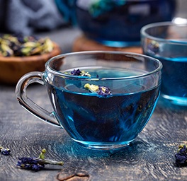 Té azul
